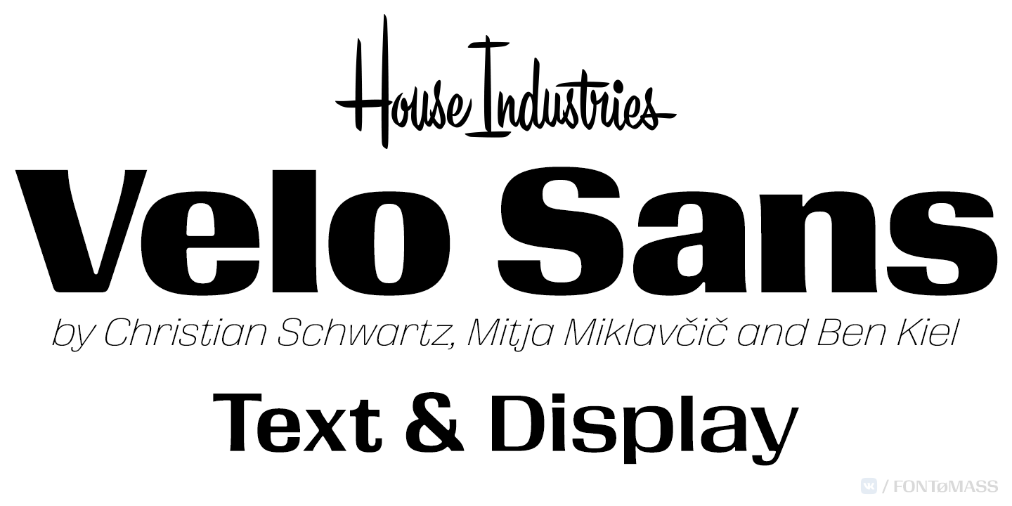 Velo Sans Display Medium Font preview